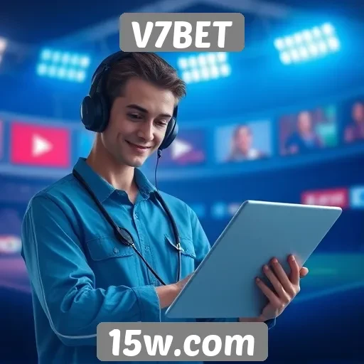 Exploração do suporte ao cliente disponível no V7BET